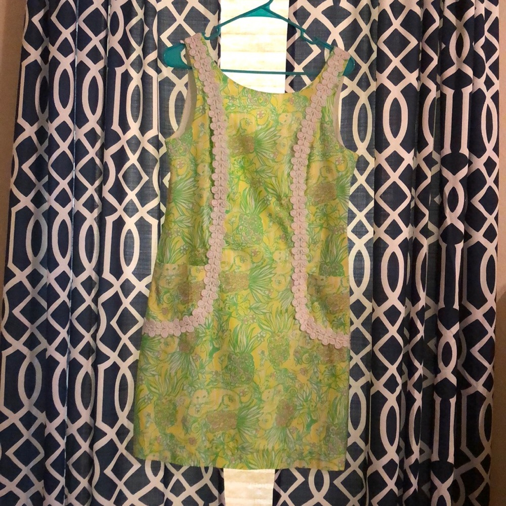 Lilly Pulitzer “Crazy Cat” Liz shift